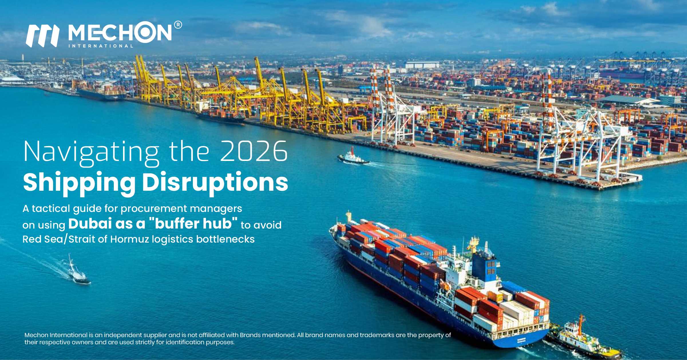Navigating 2026 Shipping Disruptions: The Dubai Buffer Hub Strategy